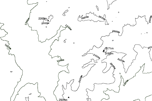 Villars neighbourhood contours