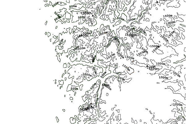 Voss neighbourhood contours