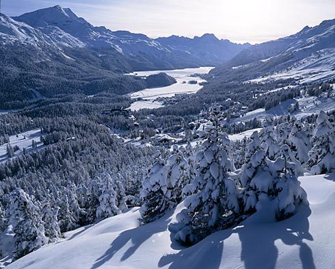 St Moritz has the longest ski season in Switzerland